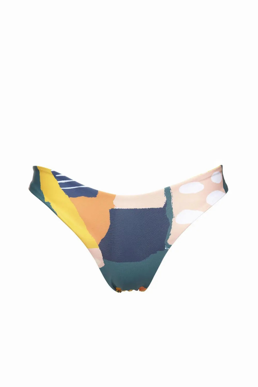 Arpoador Bottom Reversible in Painting / Dolphin Print - boochen eco-conscious surfwear