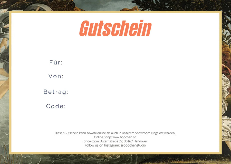 boochen Giftcard - gift card