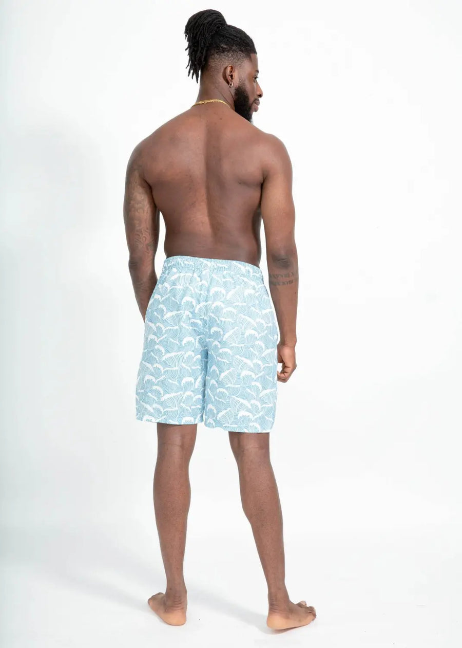 boochen eco man's boardshorts, sustainable boardshorts, beachshorts, nachhaltige badehose oceanwaves