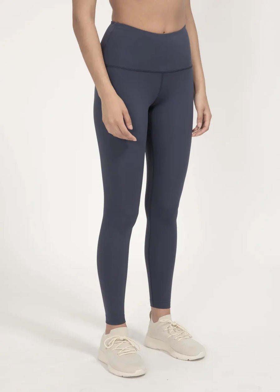 High-Rise Leggings in Midnight blue - boochen eco-conscious surfwear